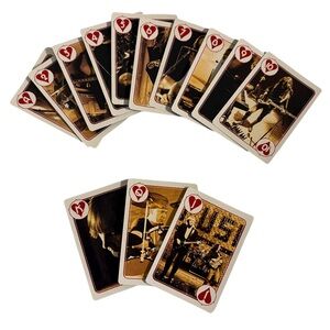 RUSH Deck Of Playing Cards Retro Band Members Starman